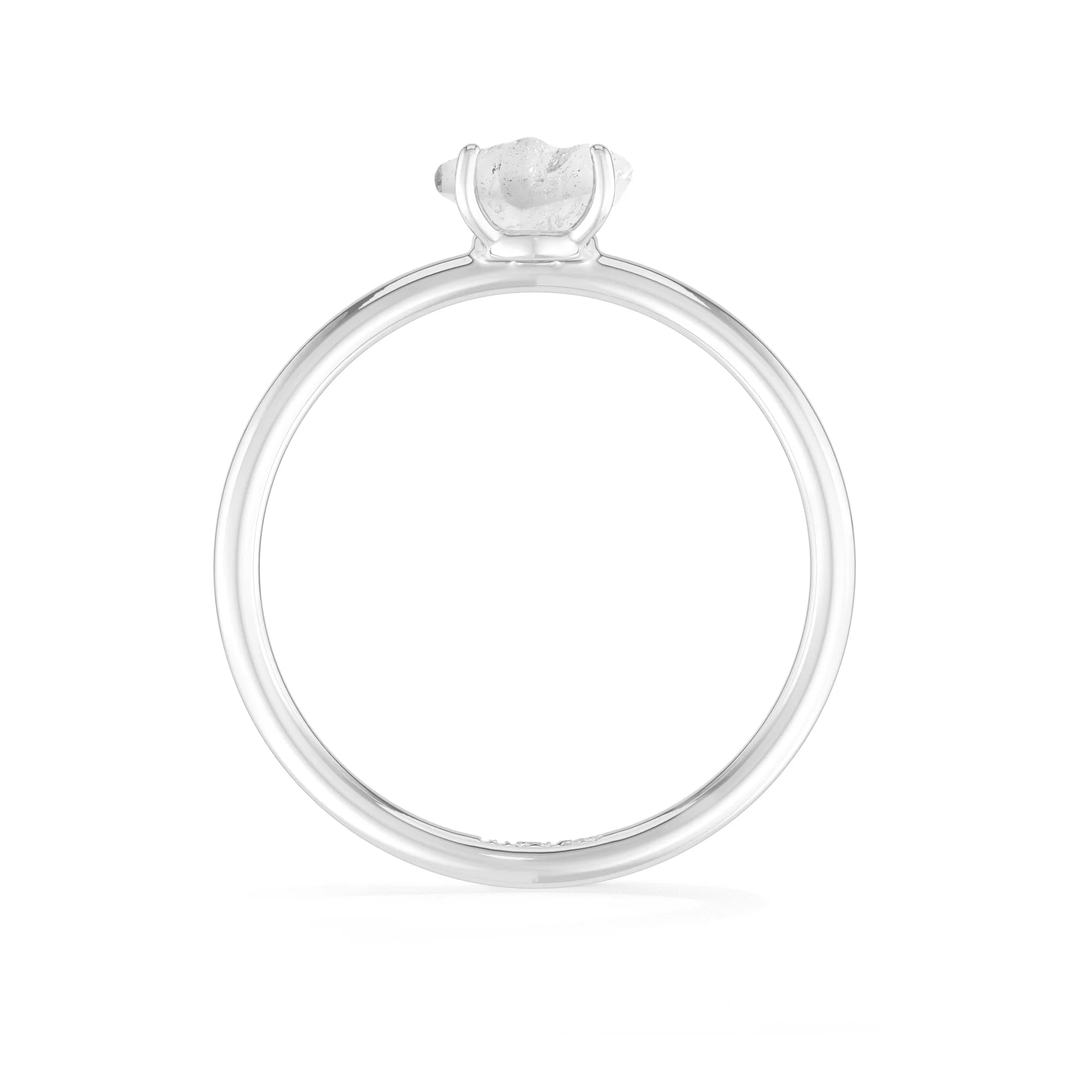 herkimer stackable prong-set ring