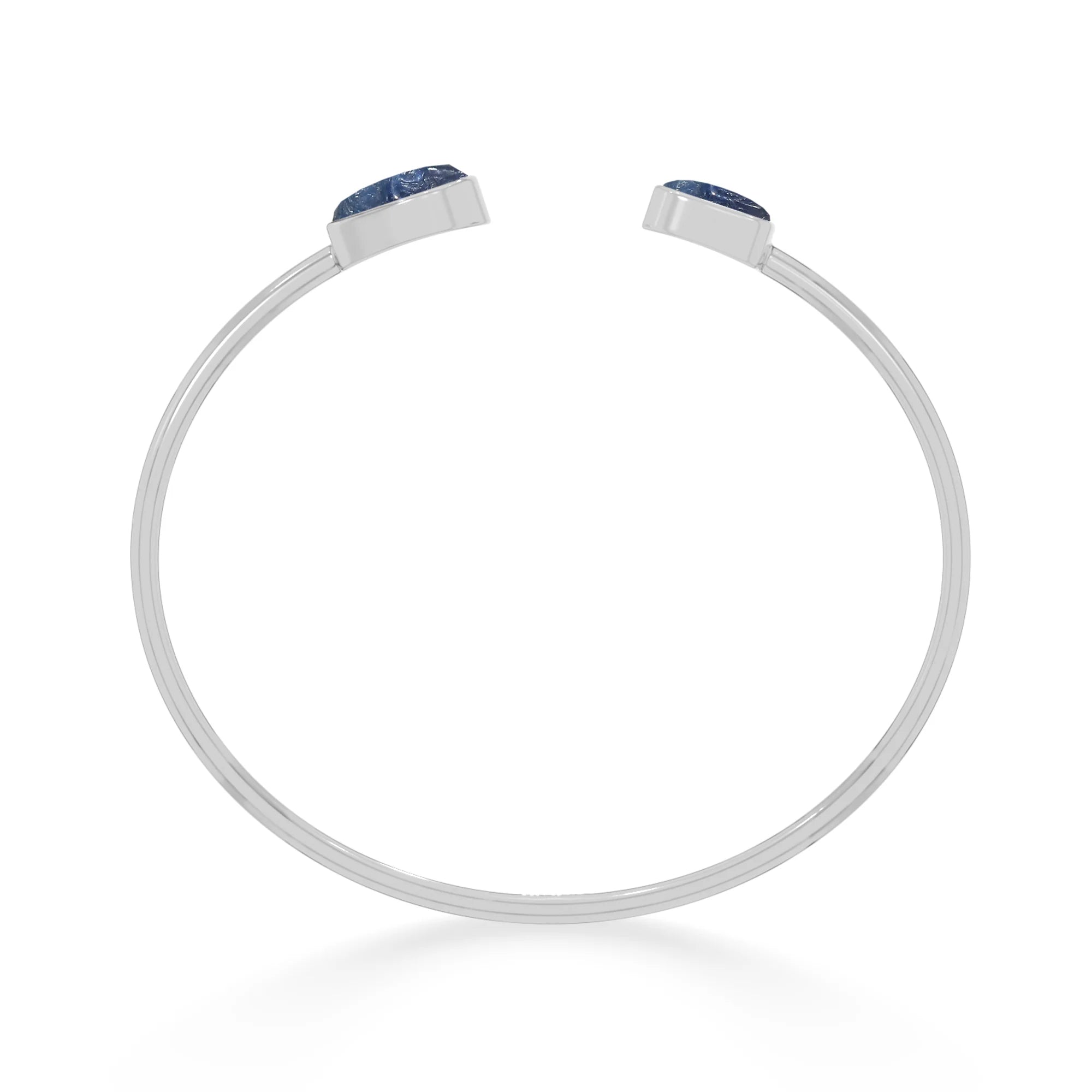 blue sapphire twister bracelet