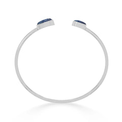 blue sapphire twister bracelet