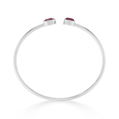 ruby cut bracelet