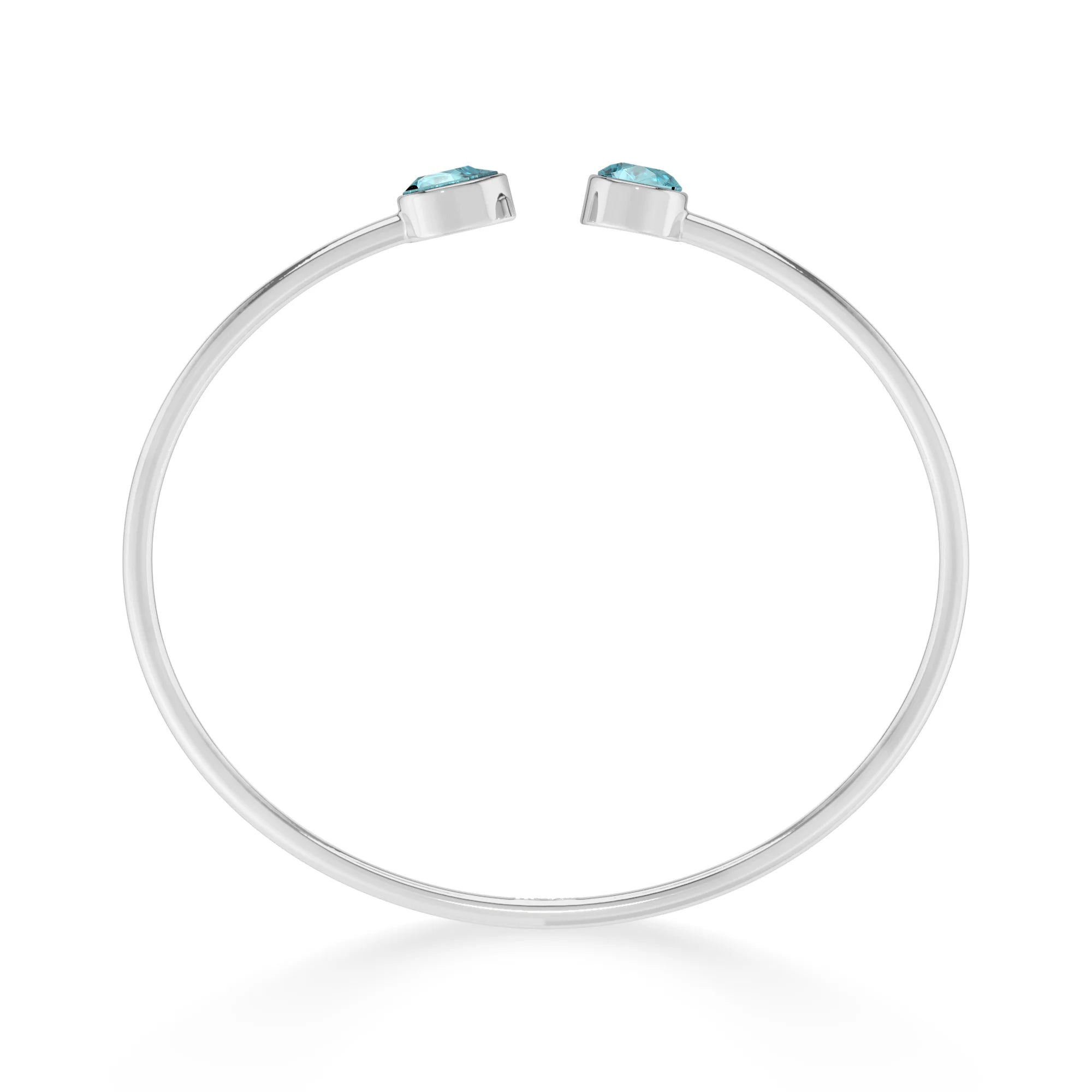 paraiba apatite cut bracelet