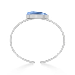 blue opal rough bracelet