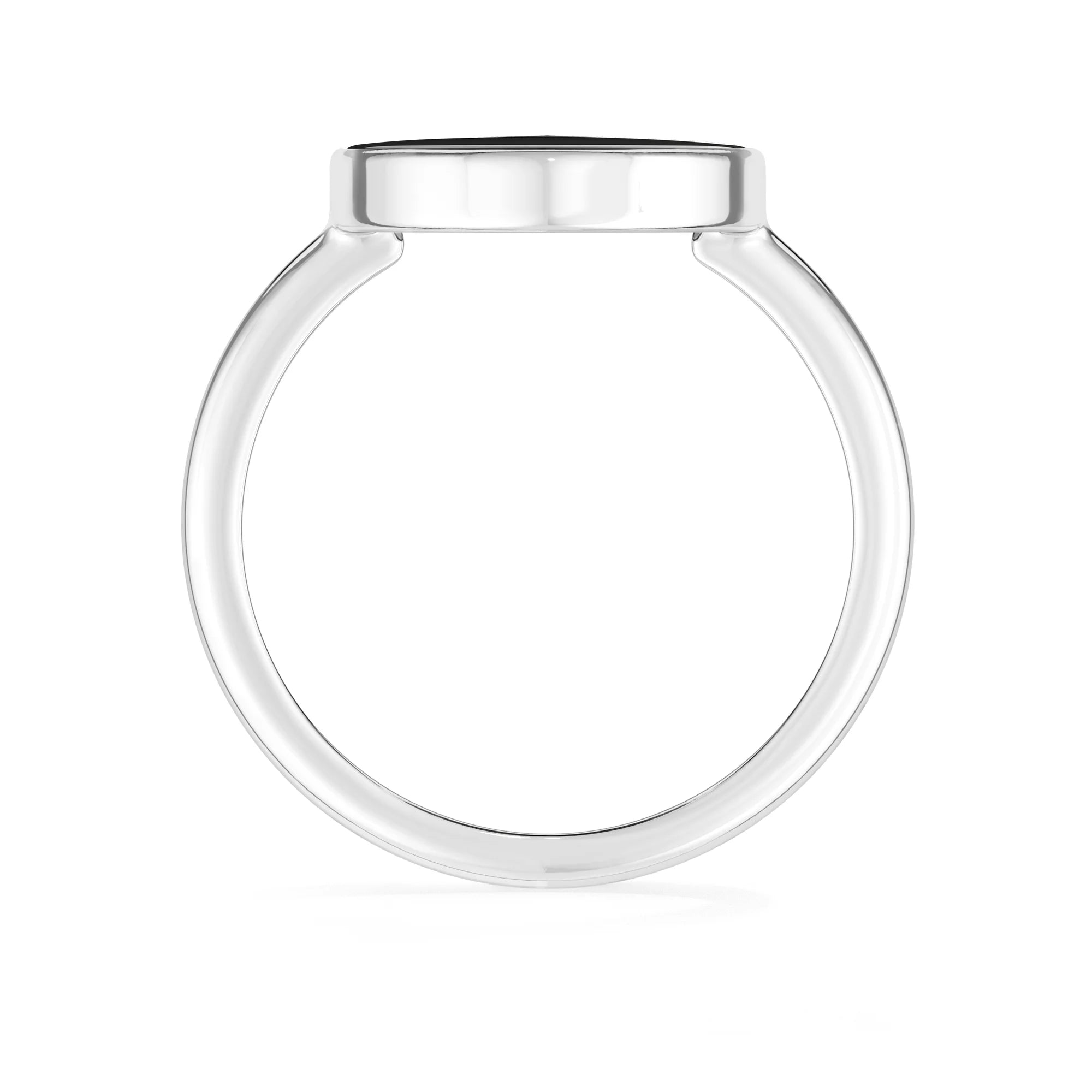 black-onyx bezel-set ring