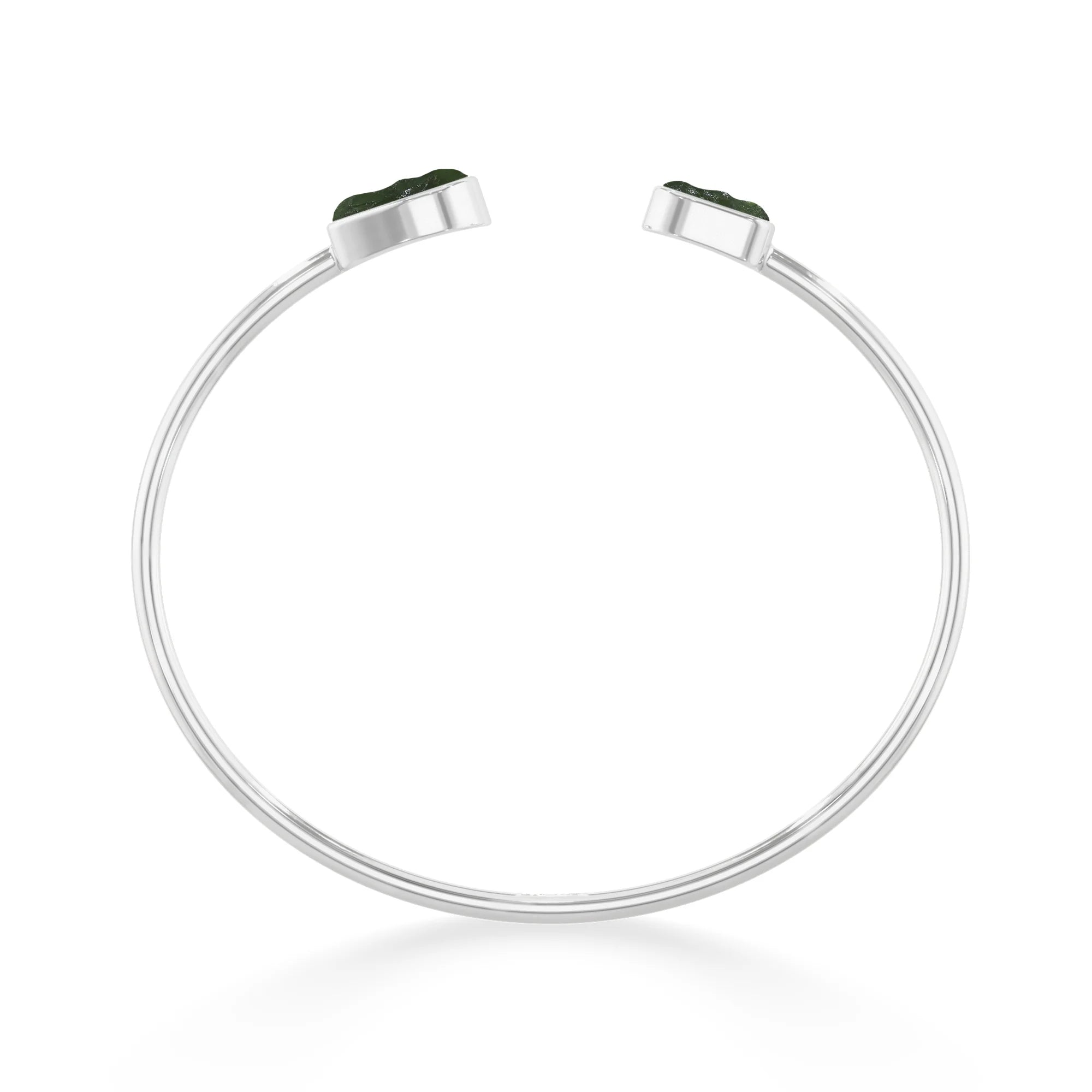 moldavite twister bracelet