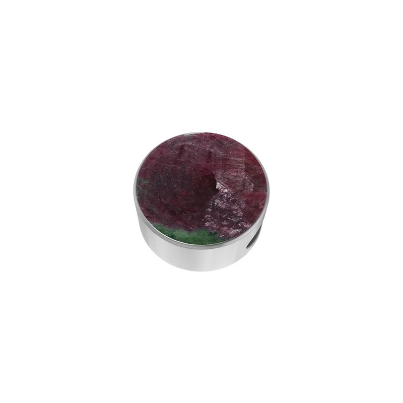 ruby zoisite pendant