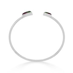 ruby zoisite twister bracelet