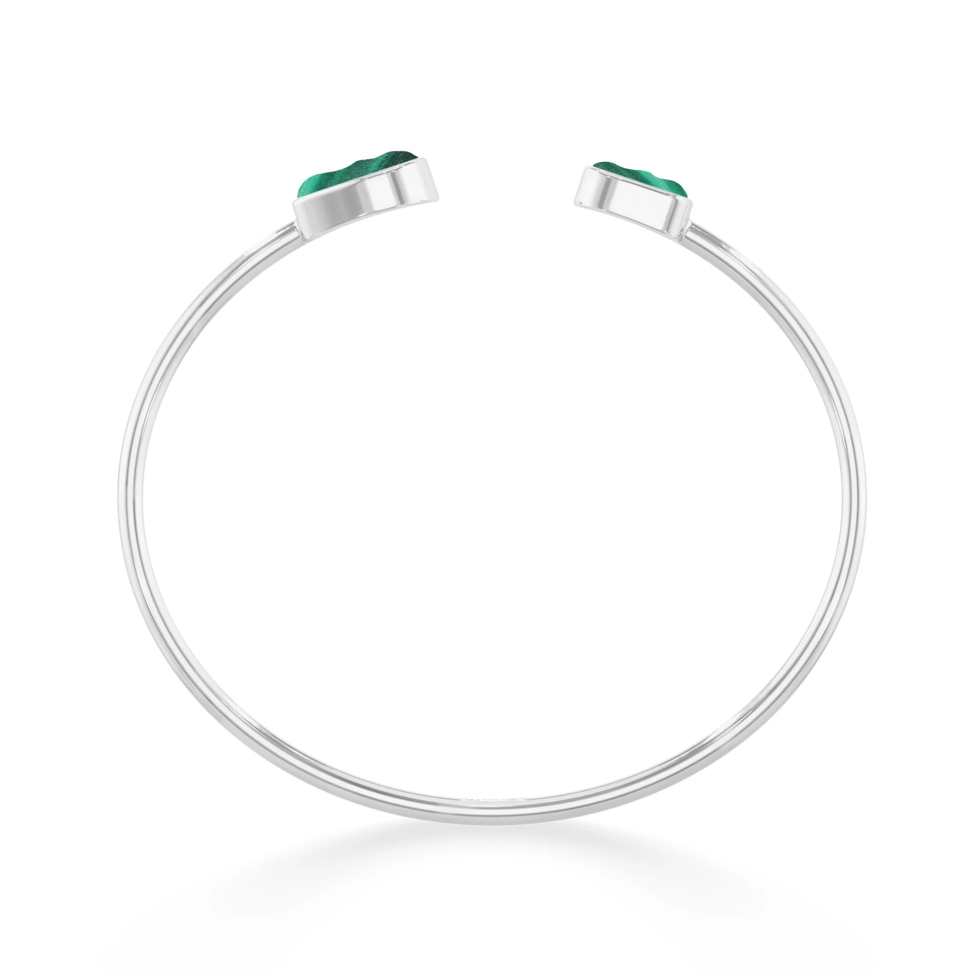 malachite twister bracelet