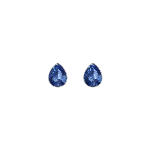 kyanite cut oval earrings