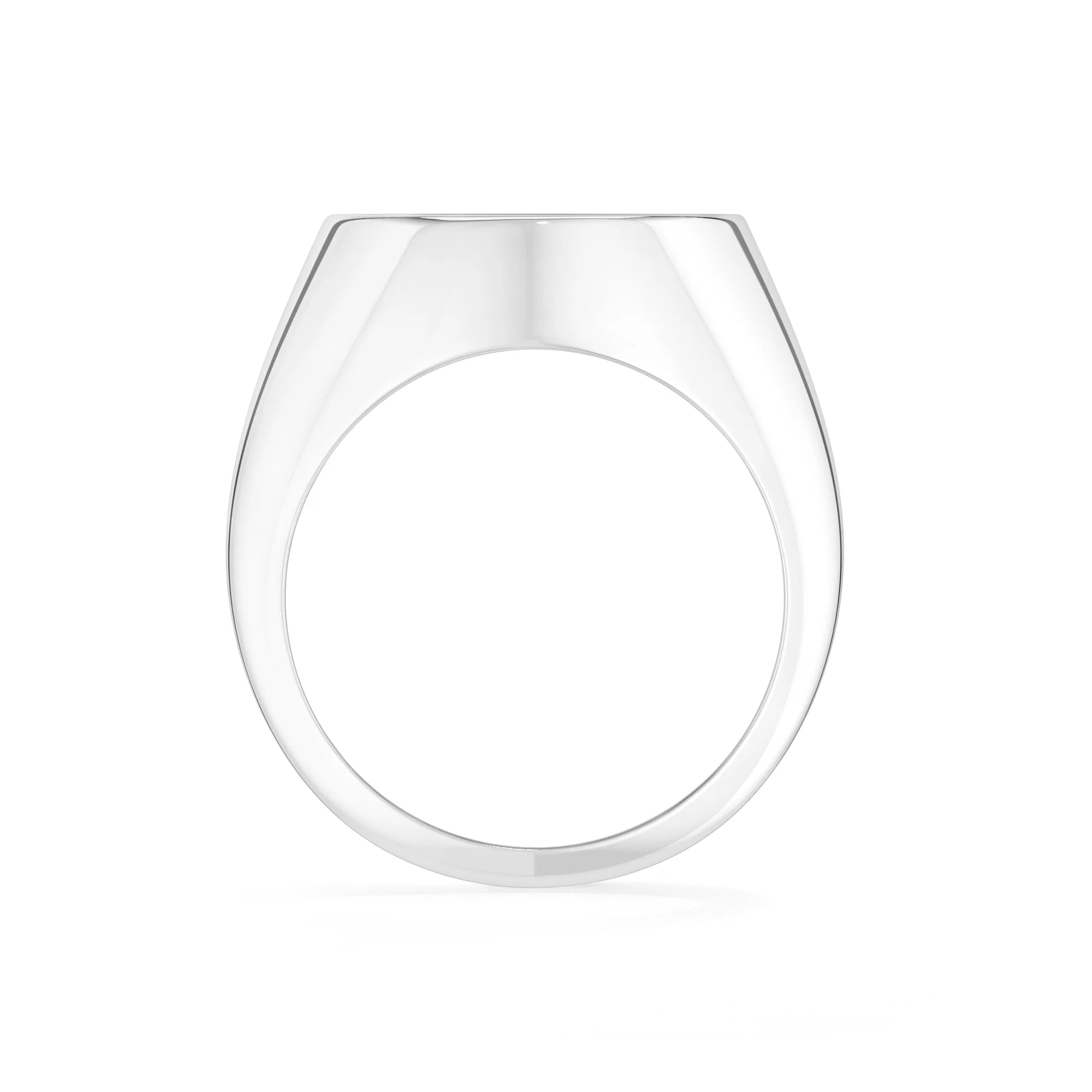 shattuckite mens bezel-set ring