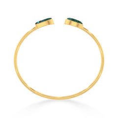 chrysocolla cab bracelet