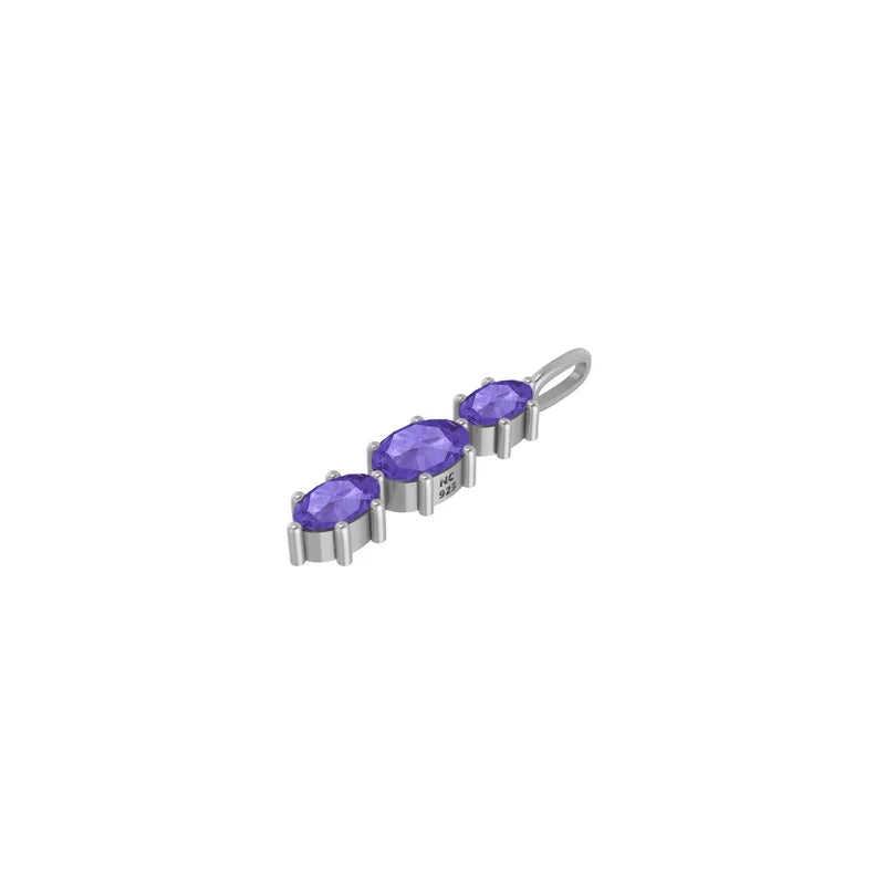 iolite pendant
