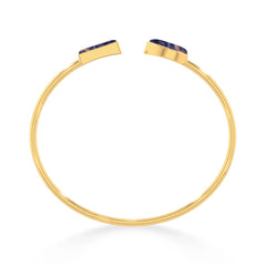sodalite cab bracelet