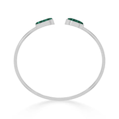 malachite cab bracelet