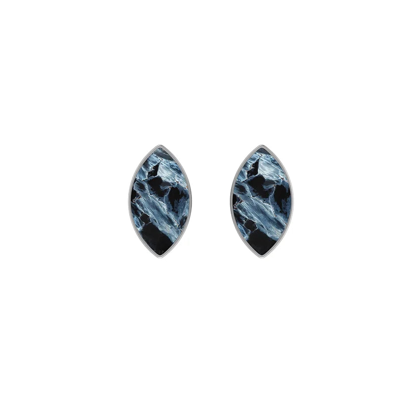 pietersite cab earrings