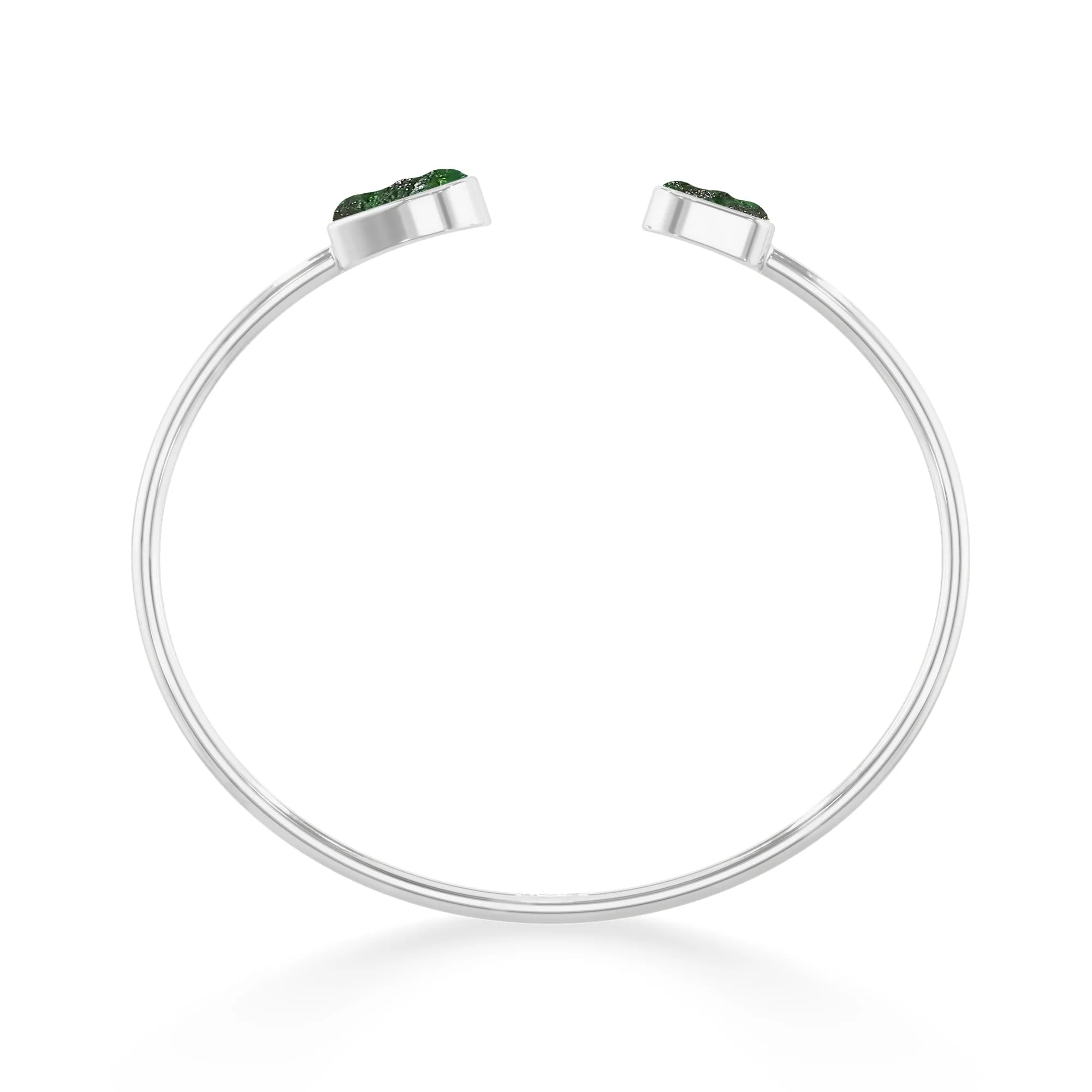 emerald twister bracelet