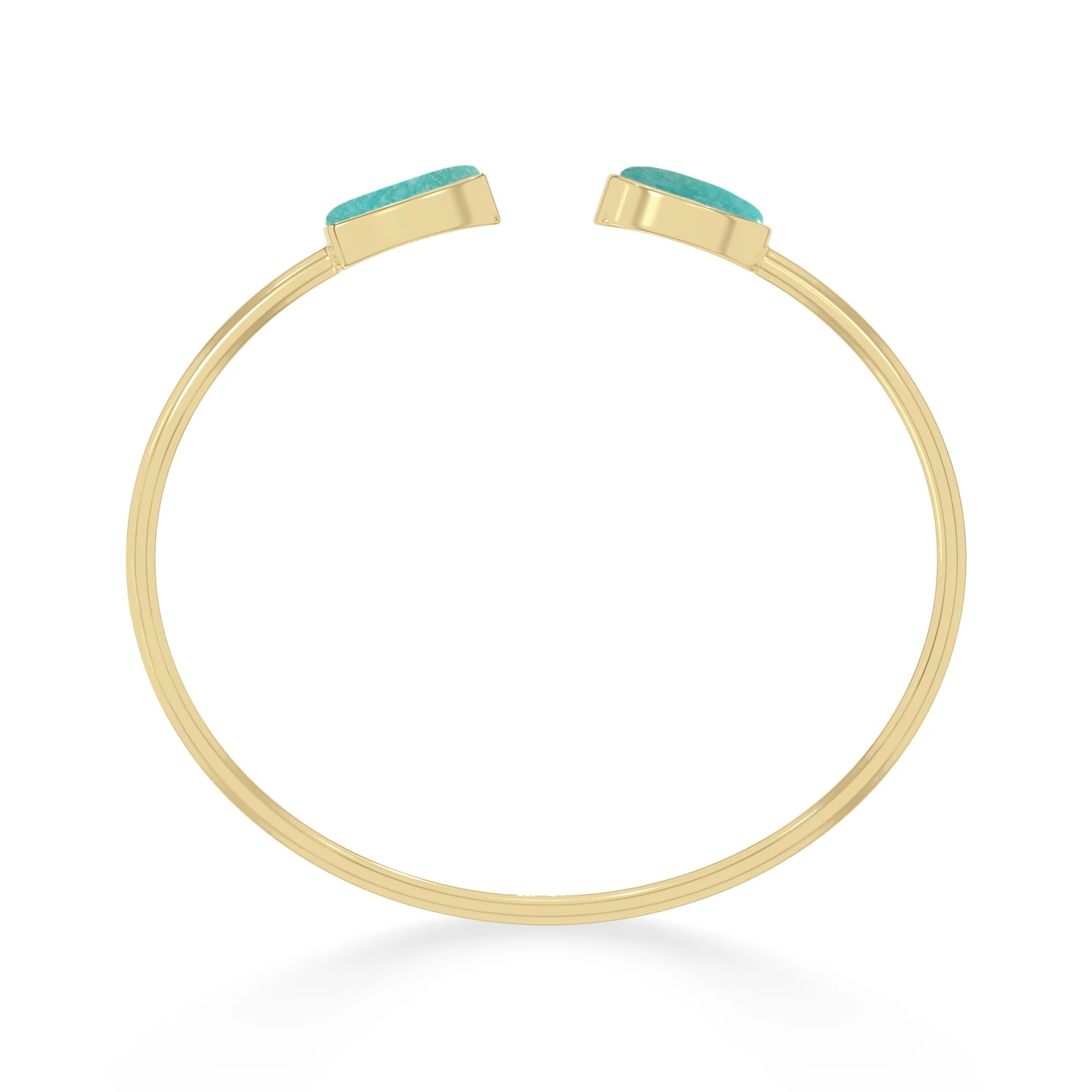 amazonite cab bracelet