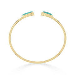 amazonite cab bracelet