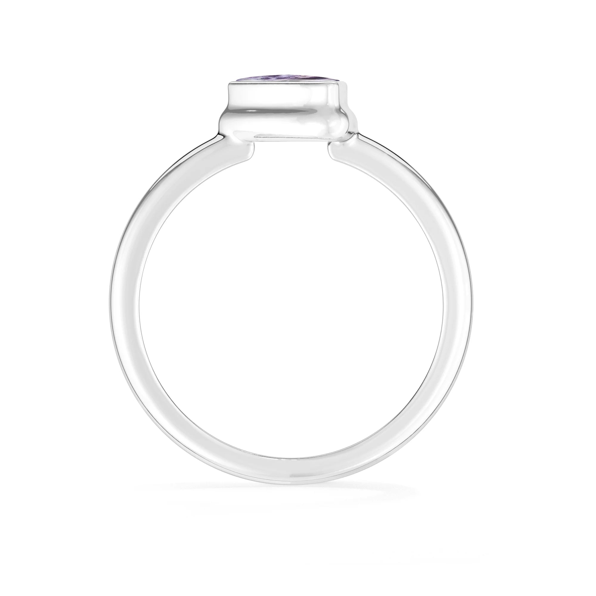 tiffany bezel-set ring