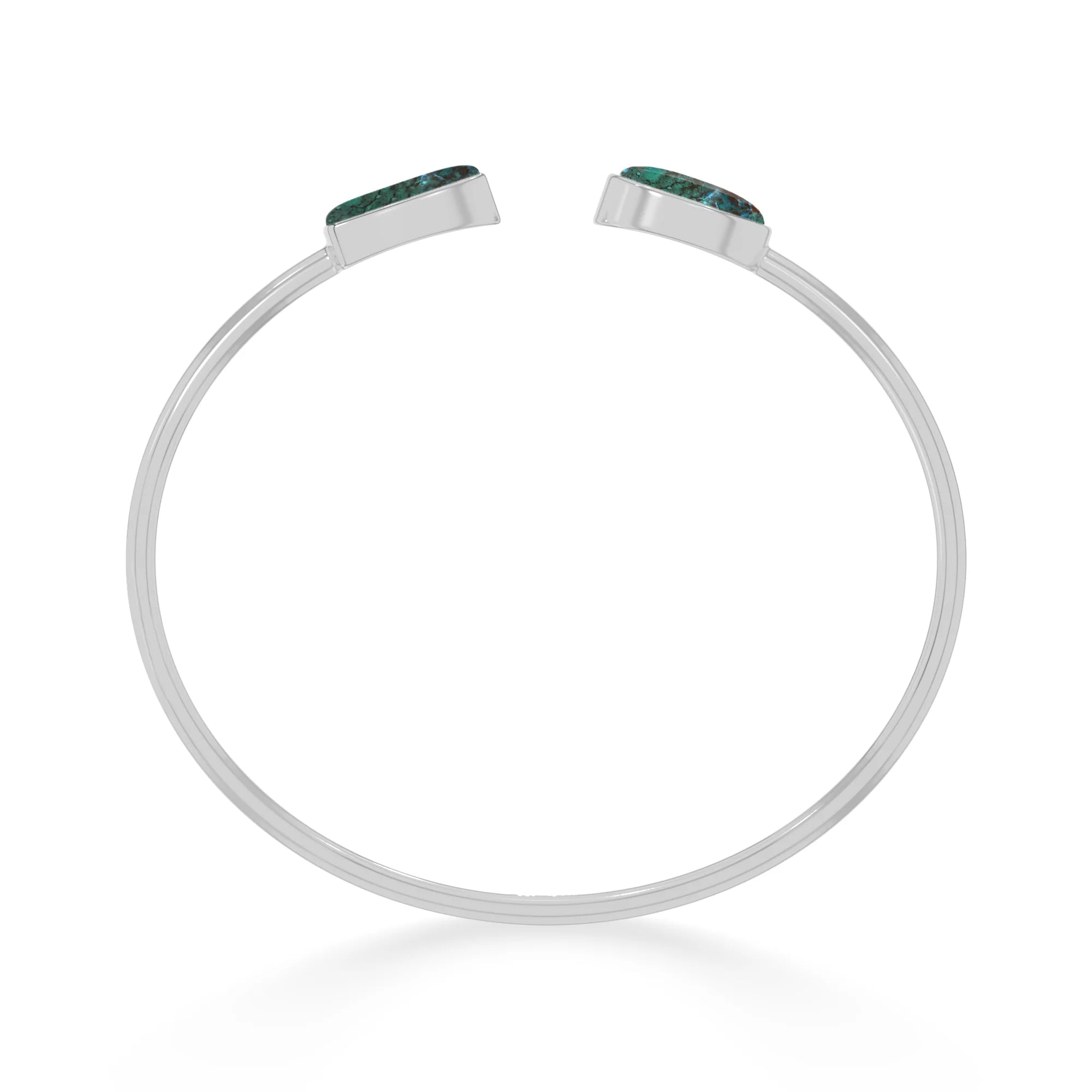 chrysocolla cab bracelet