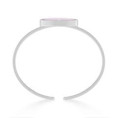 pink moonstone rough bracelet