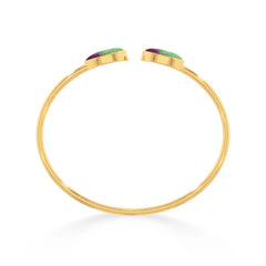ruby zoisite cab bracelet