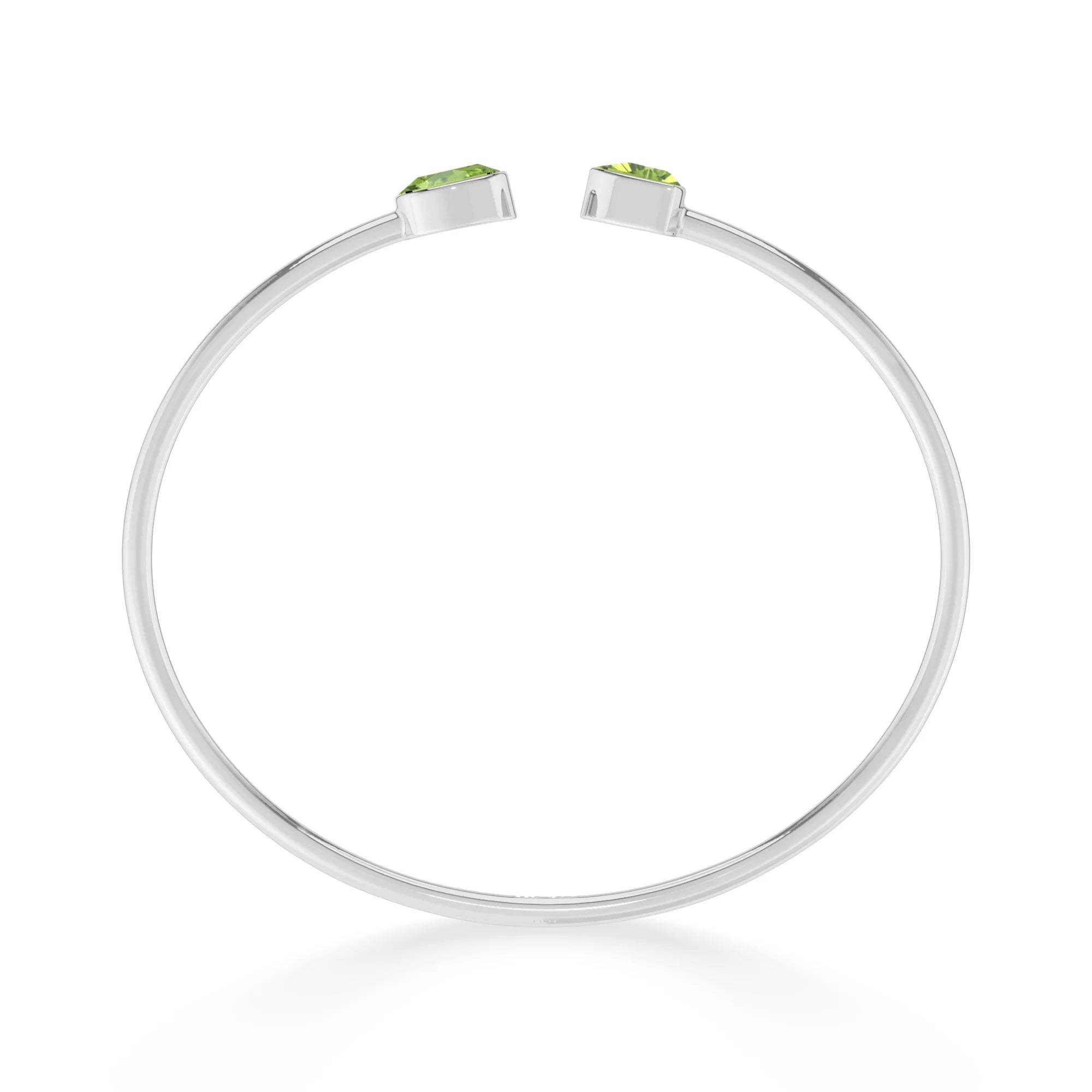 peridot cut bracelet
