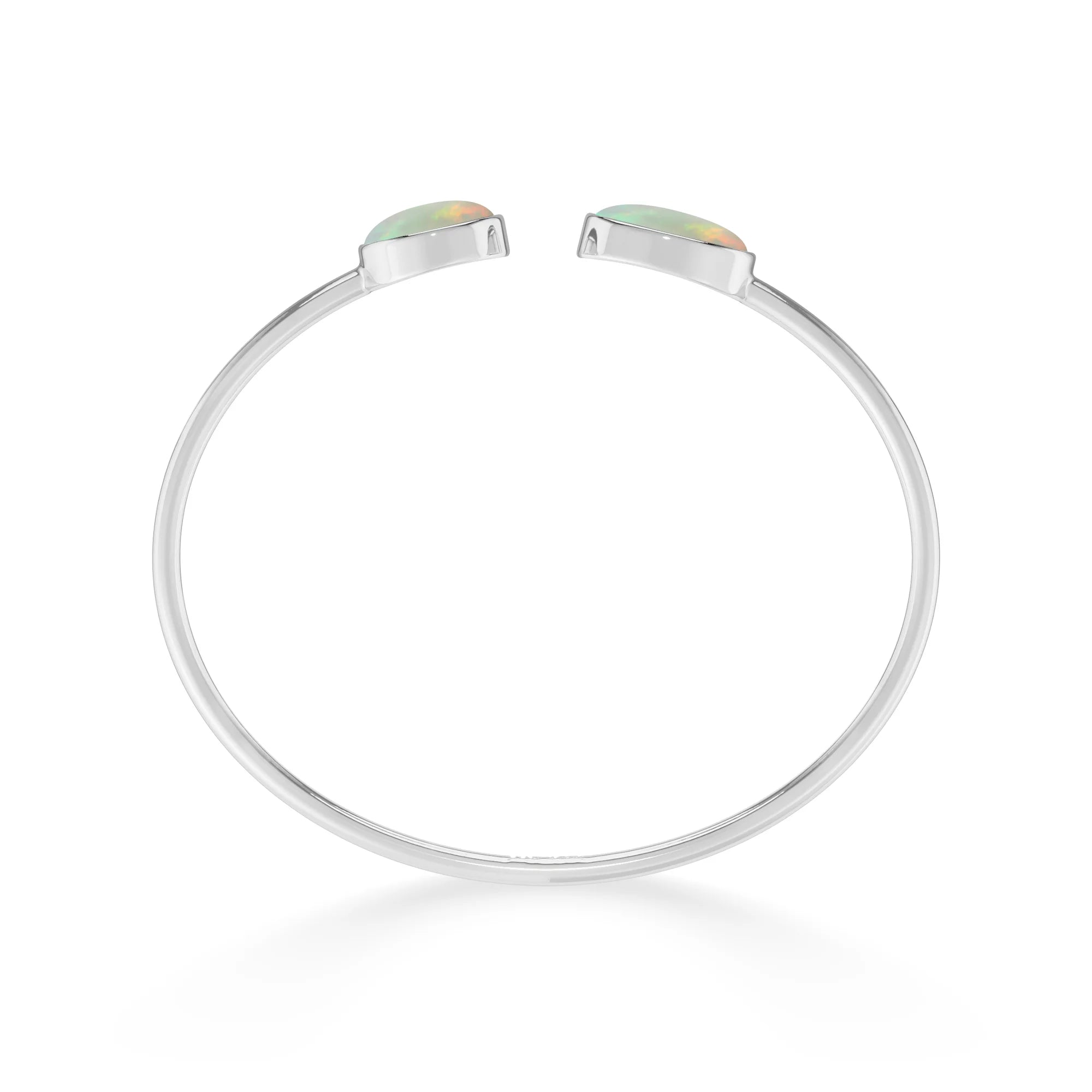 ethiopian opal cab bracelet