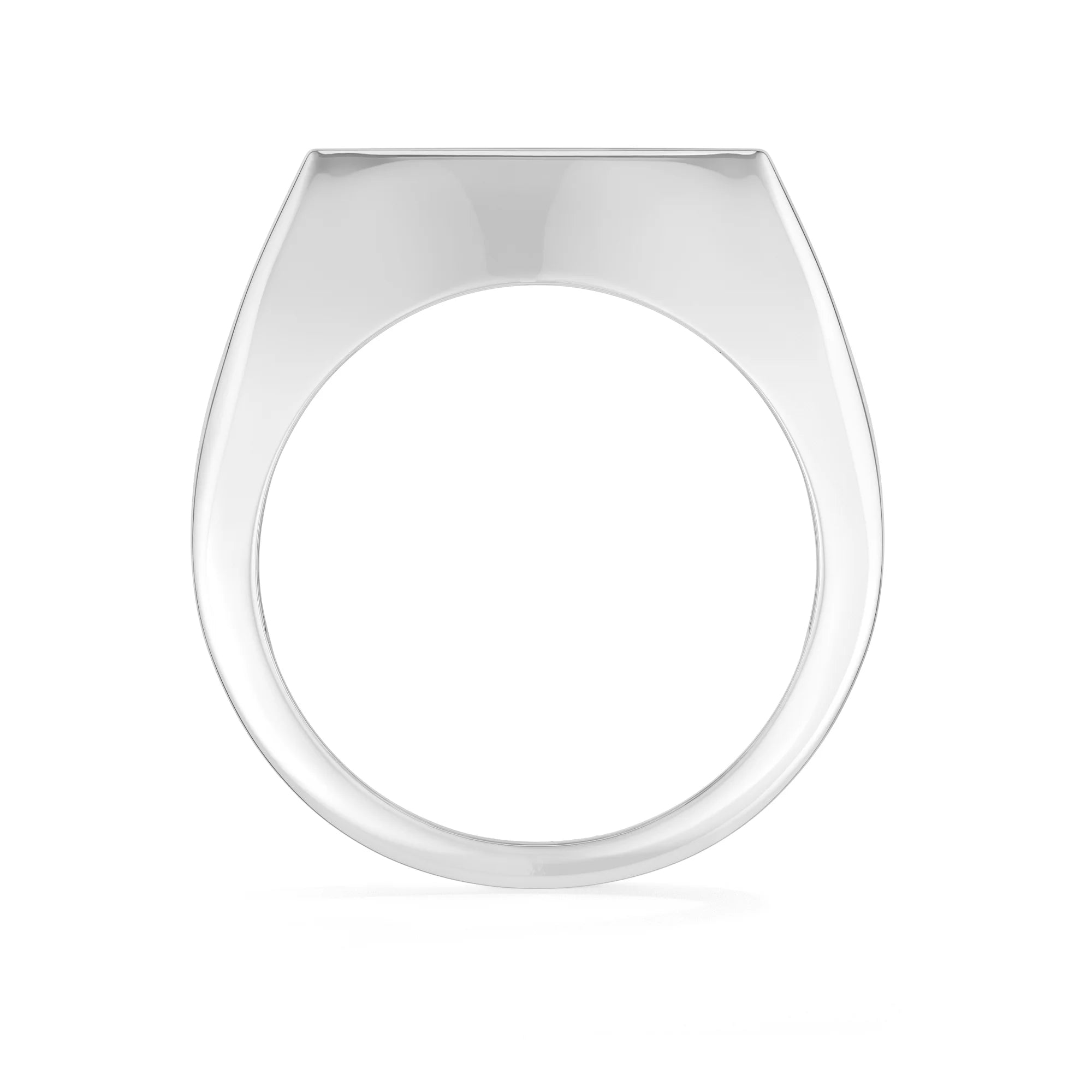 turquoise men bezel-set ring