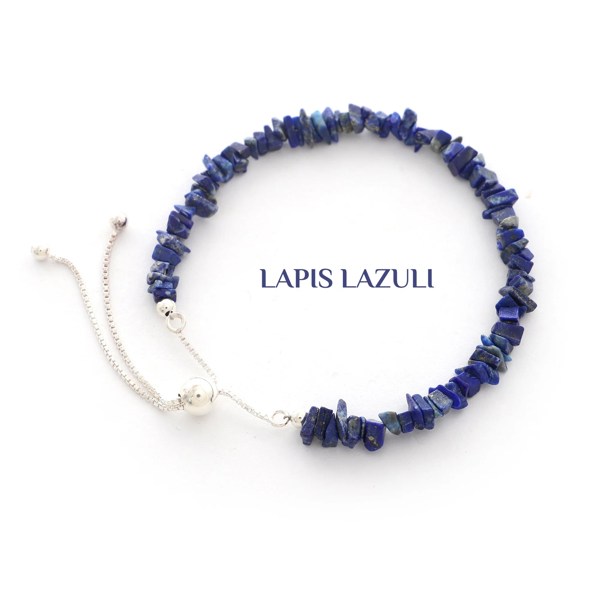 lapis lazuli rough bracelet