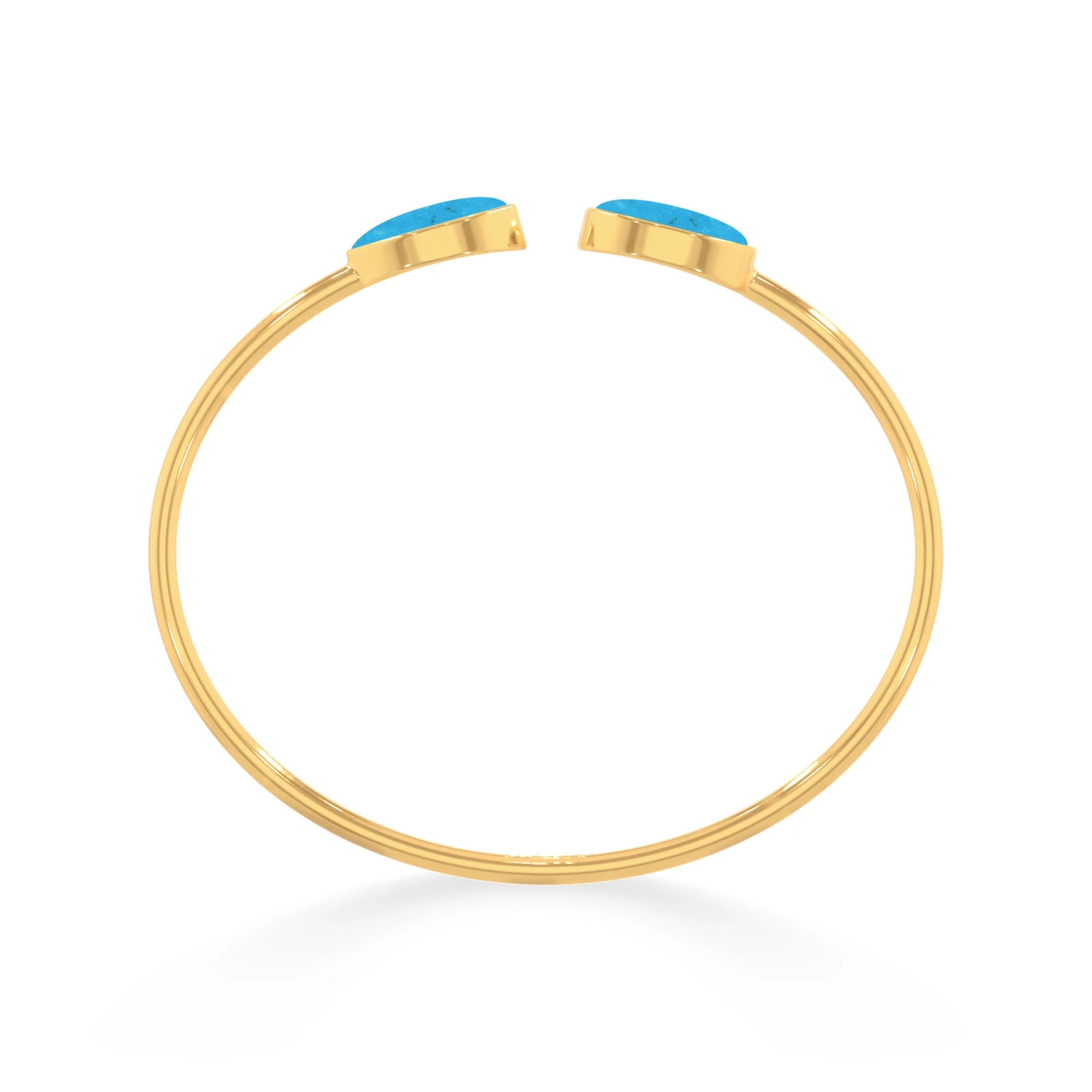 turquoise cab bracelet