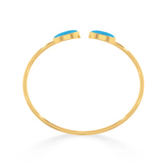 turquoise cab bracelet