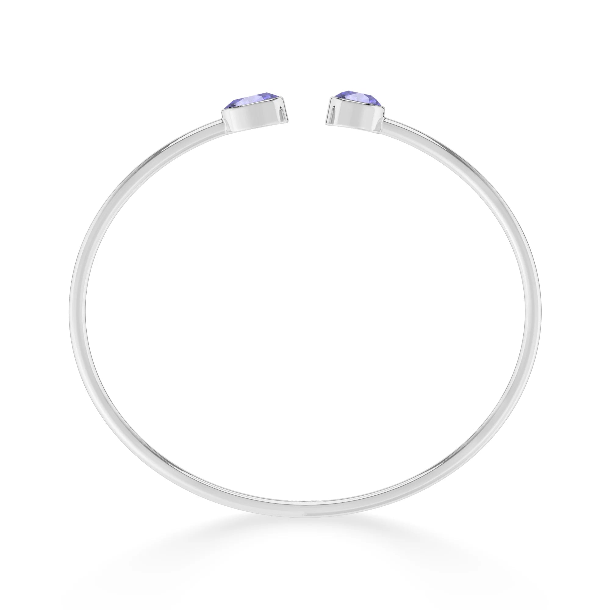 tanzanite cut bracelet