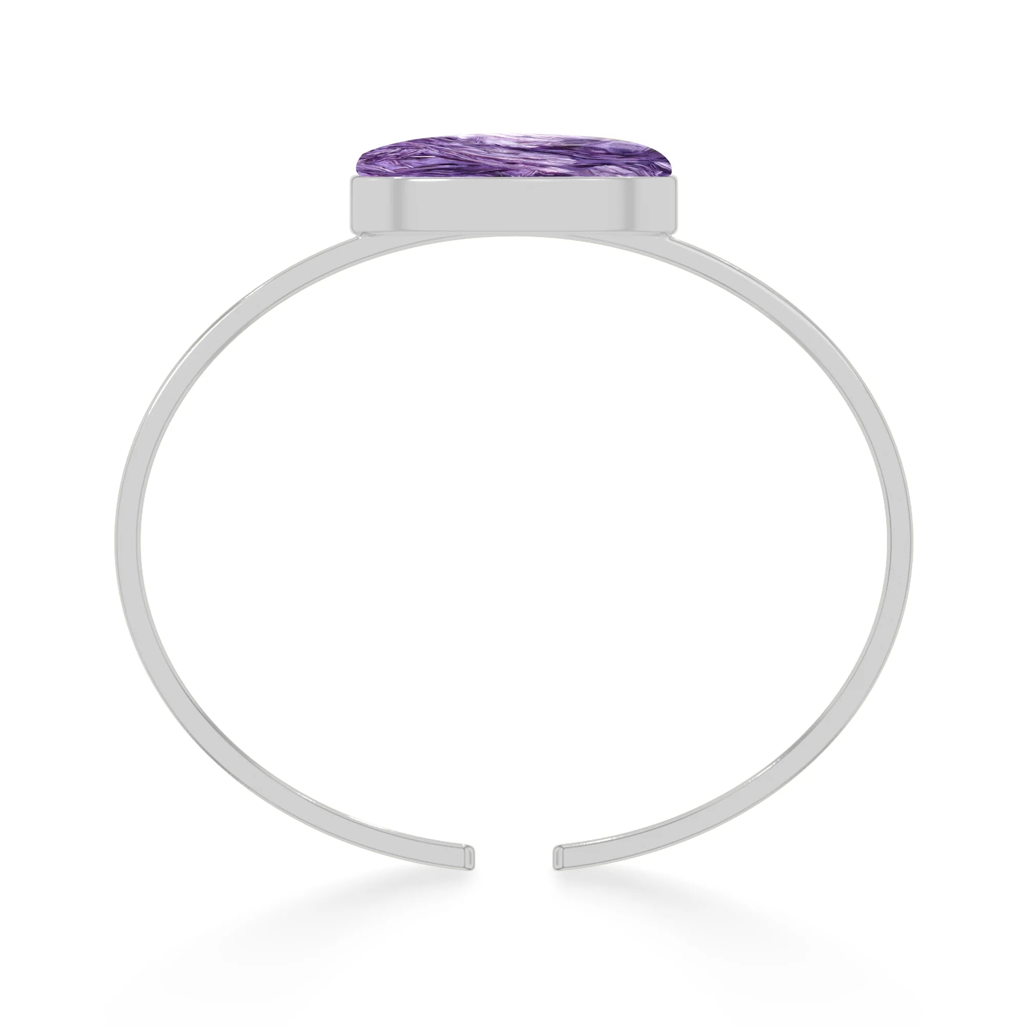 charoite rough bracelet