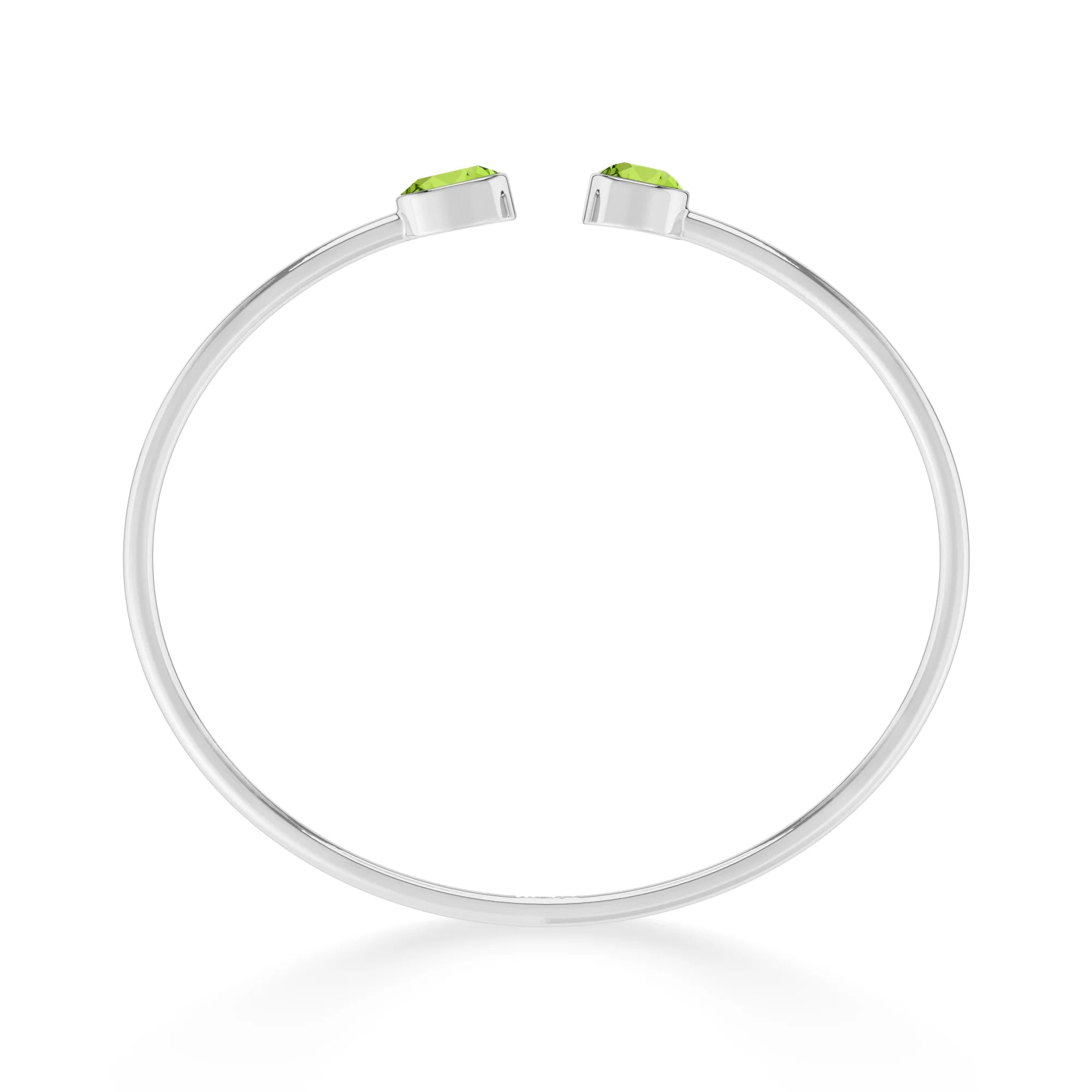 peridot cut bracelet