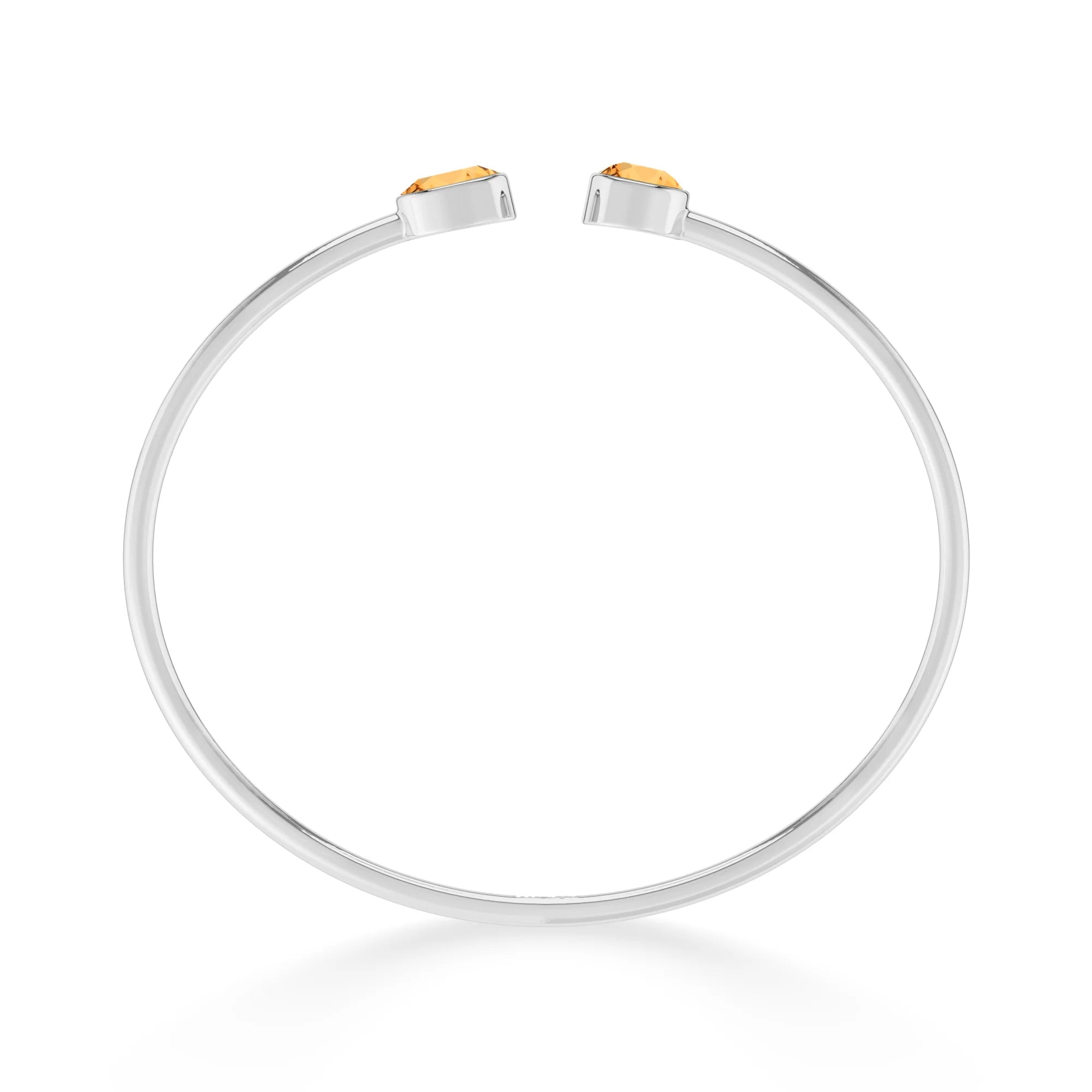citrine cut bracelet