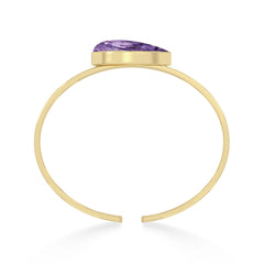 charoite rough bracelet