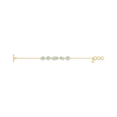 ethiopian opal rough bracelet