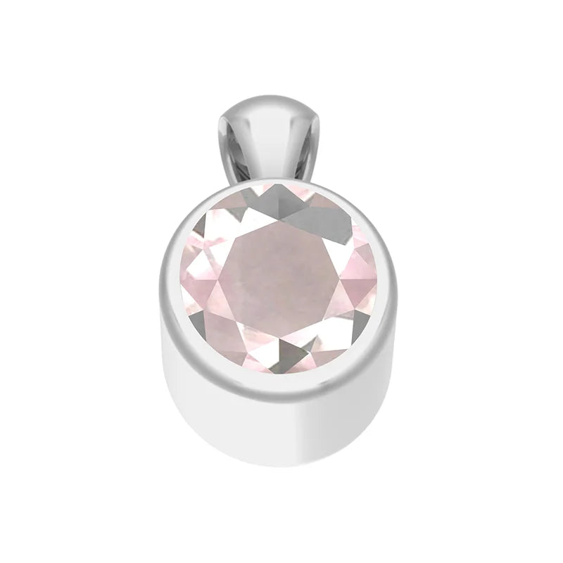 rose quartz pendant