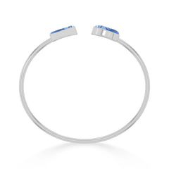 blue opal cab bracelet