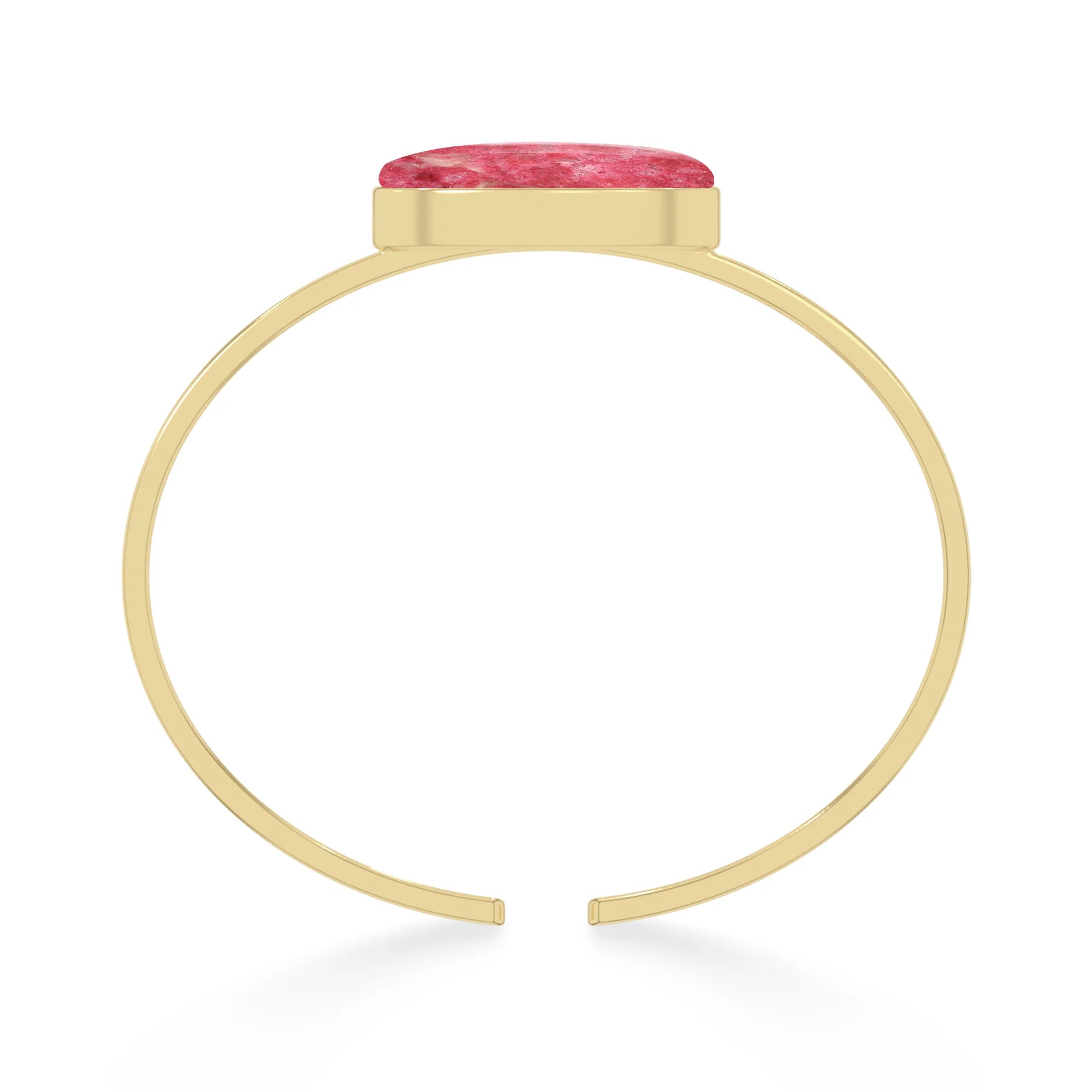 thulite rough bracelet