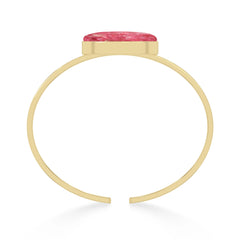 thulite rough bracelet