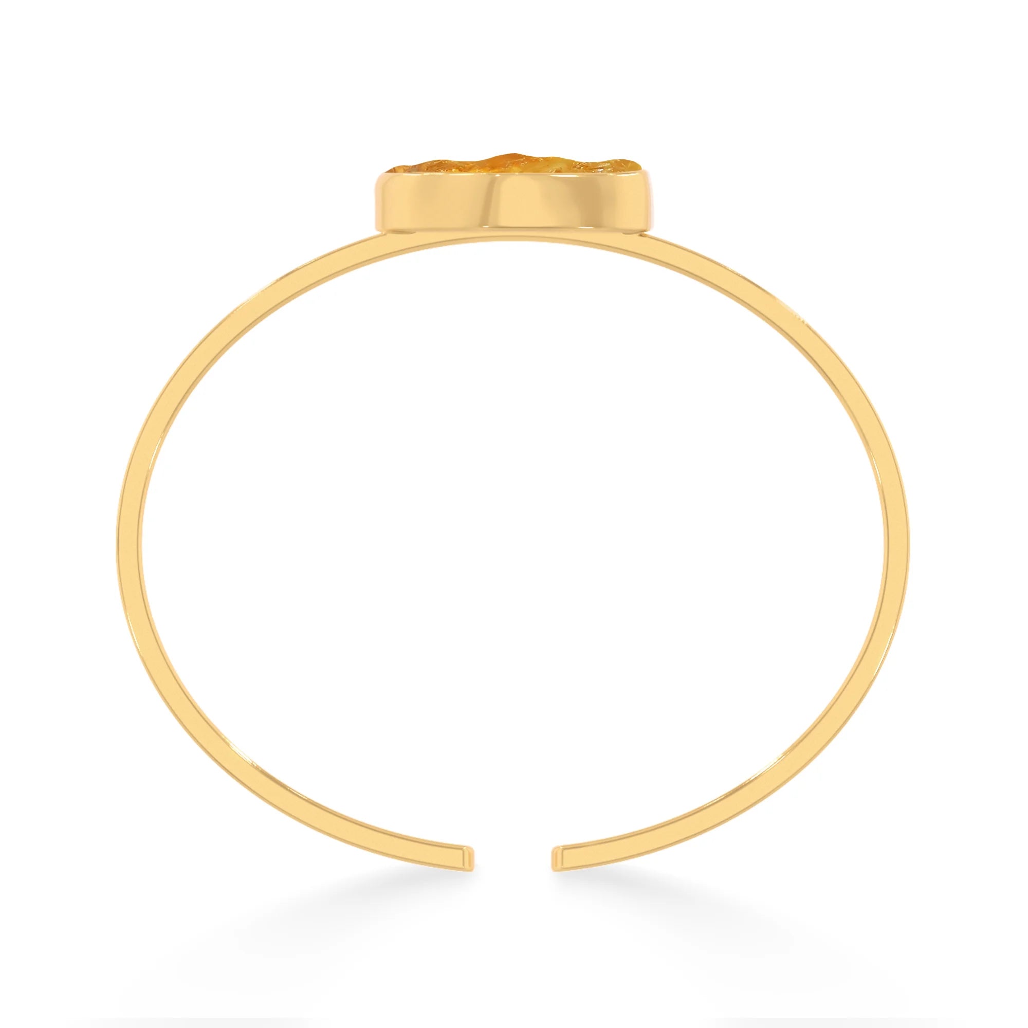 citrine rough bracelet