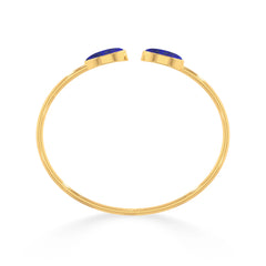 lapis lazuli cab bracelet