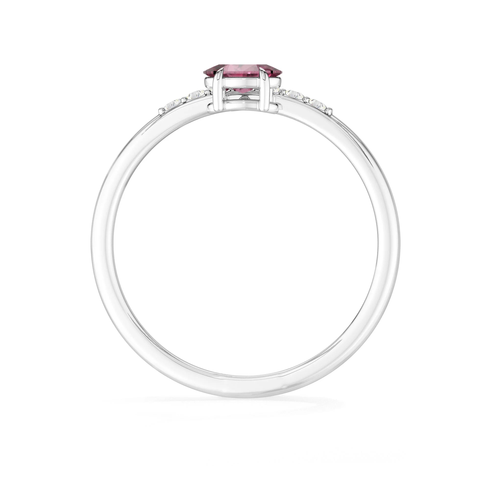 pink-tourmaline-green-tourmaline prong-set ring