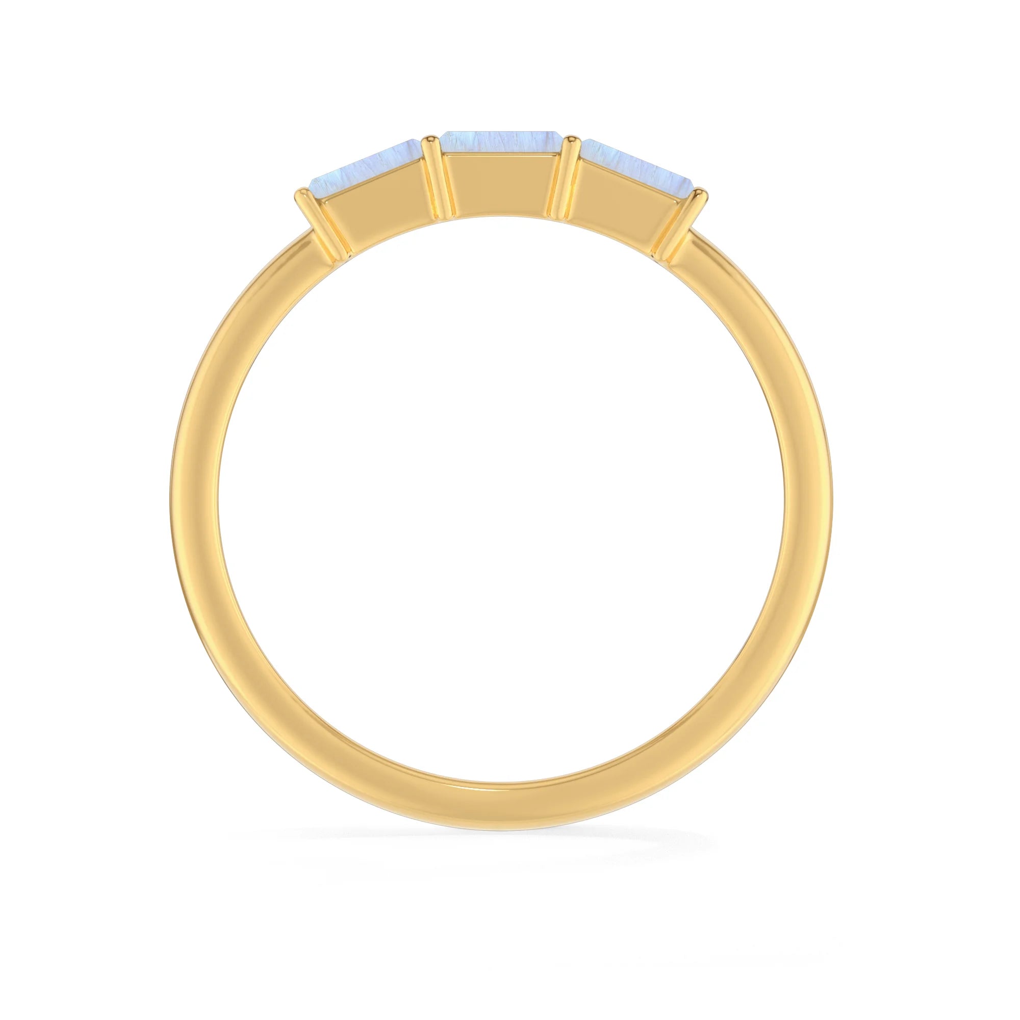 rainbow-moonstone prong-set ring