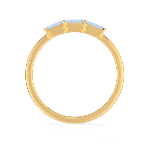 rainbow-moonstone prong-set ring