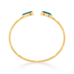 peruvian opal cab bracelet