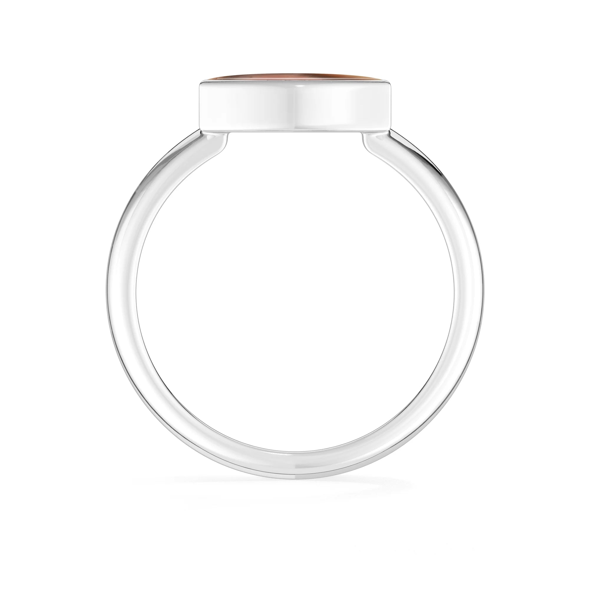 imperial-jasper bezel-set ring