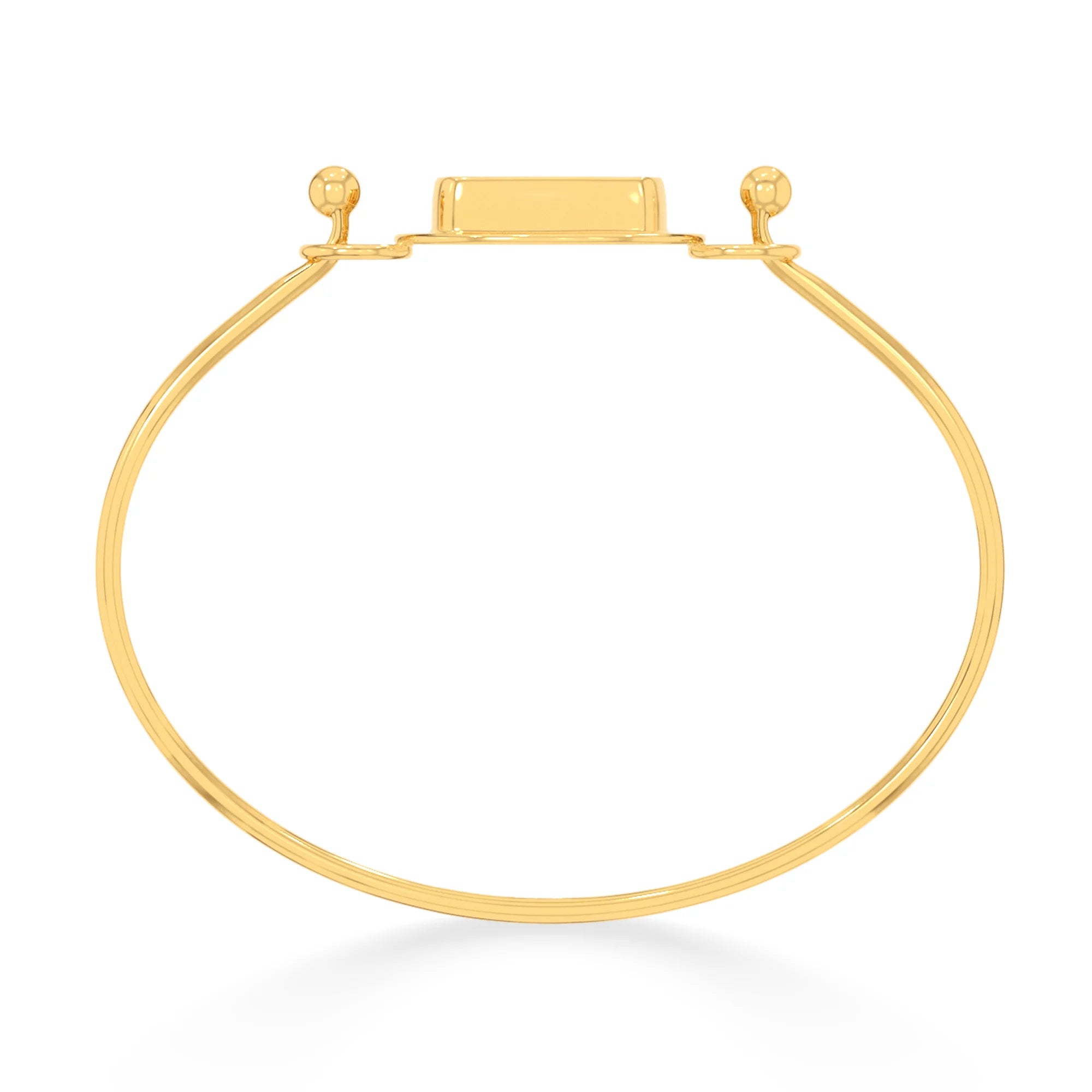 emerald rough bracelet