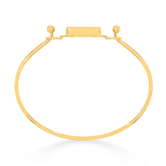 emerald rough bracelet